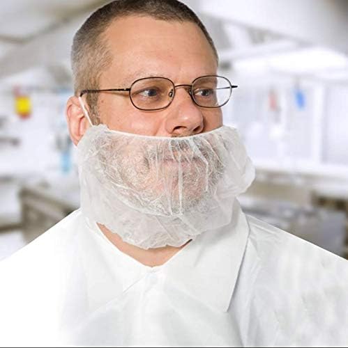Disposable Beard Covers – White (Case of 1000)