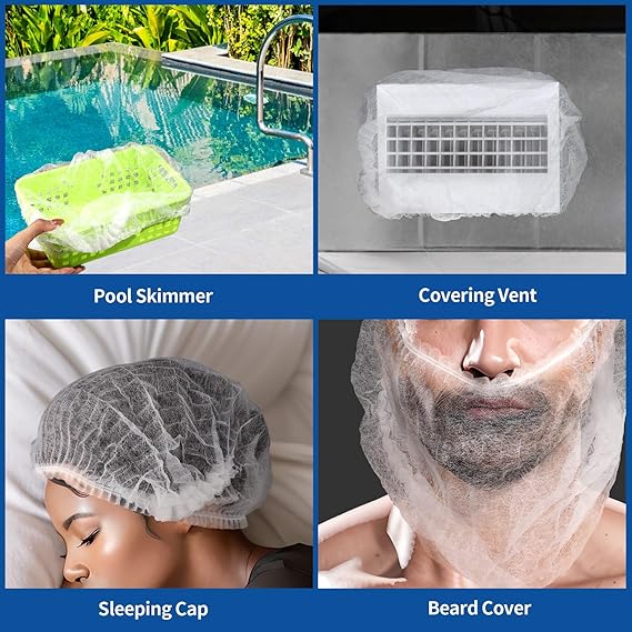 Bouffant Cap White 21" - Case of 1000