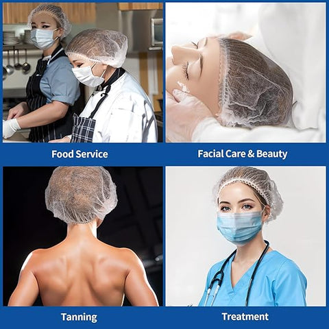 Bouffant Cap White 21" - Case of 1000