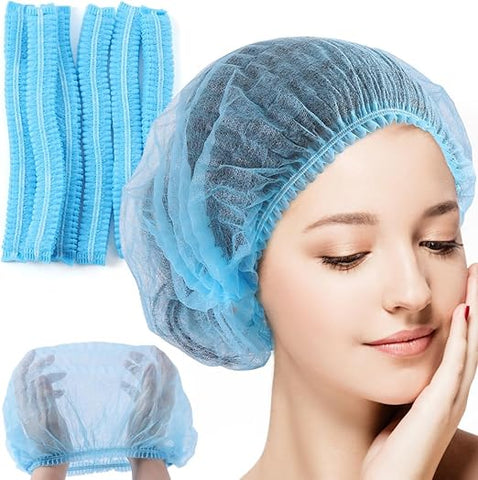 Bouffant Cap Blue 21" - Case of 1000