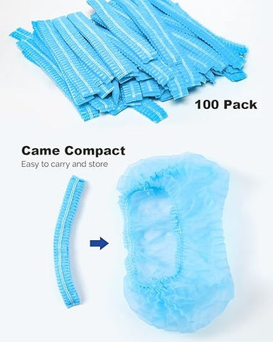 Bouffant Cap Blue 21" - Case of 1000