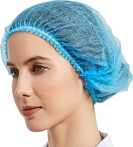Bouffant Cap Blue 21" - Case of 1000