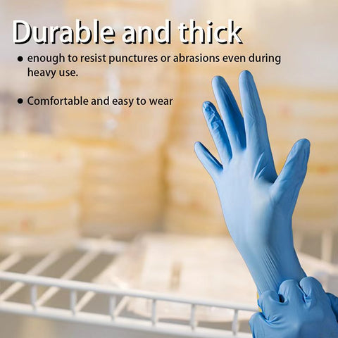 GP 4 Mil Blue Nitrile Exam Gloves - Case of 1000