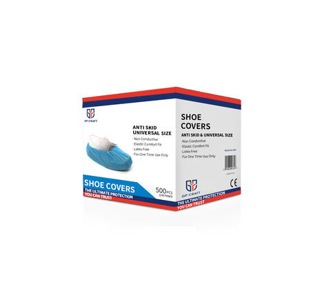 Disposable Blue Shoe Covers – Waterproof & Dustproof
