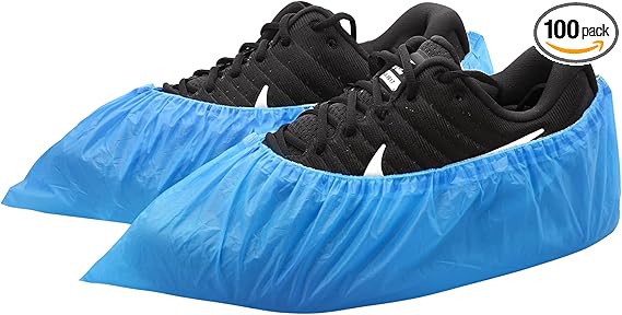 Disposable Blue Shoe Covers – Waterproof & Dustproof