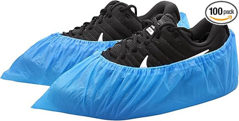 Disposable Blue Shoe Covers – Waterproof & Dustproof