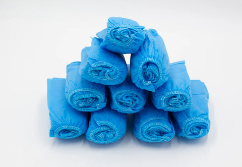 Disposable Blue Shoe Covers – Waterproof & Dustproof