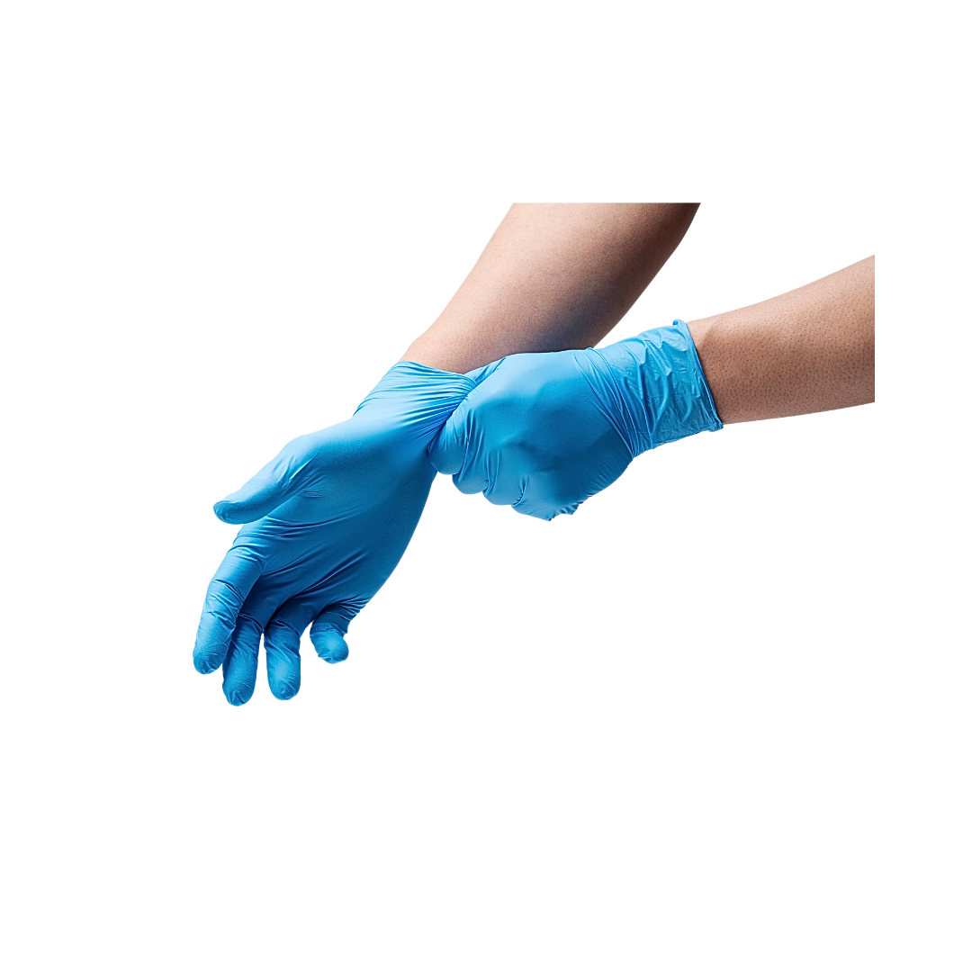 Nebula Blue Nitrile, non-medical.