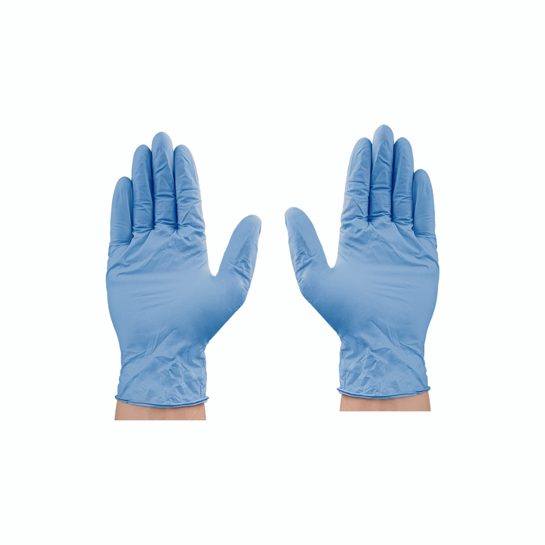 Supernova Blue Nitrile Exam Gloves – 3.5 Mil