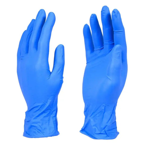 Niflex 6.5 mil Blue Nitrile Exam Gloves - Case of 1000, Fentanyl Resistant