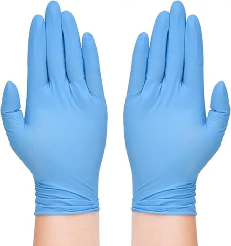 Niflex 6.5 mil Blue Nitrile Exam Gloves - Case of 1000, Fentanyl Resistant