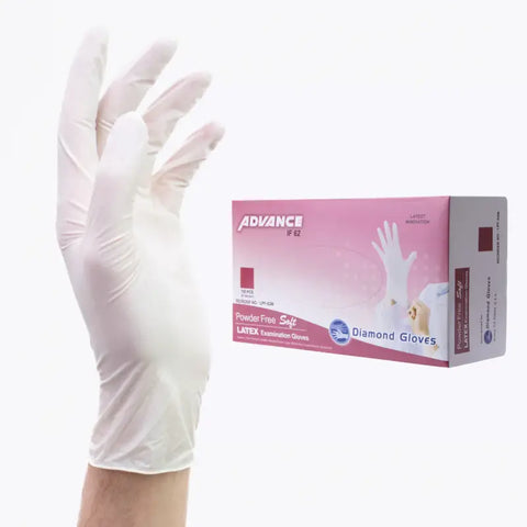 Diamond Latex Exam Powder-Free Glove, 5.5 Mil, Case of 1000