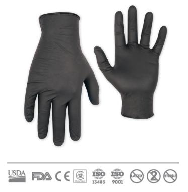 Diamond Black Advance Nitrile 6 Mil, Powder-Free Glove, Case of 1000