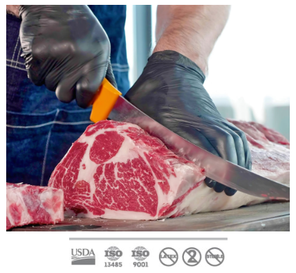 Diamond Vinyl Black Powder-Free Glove, 4.5 Mil, Case of 1000