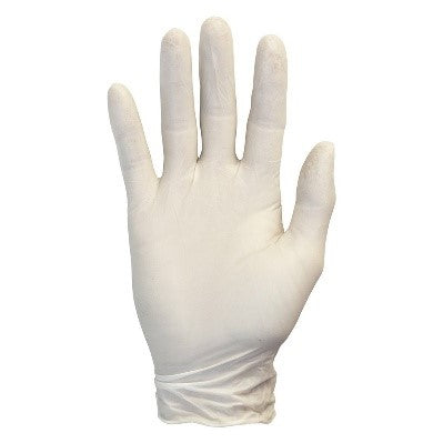 Ventyv Natural White Latex Exam Gloves, 5 Mil, Case of 1000