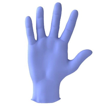 Ventyv Blue Industrial Nitrile Gloves, 3.5 Mil, Case of 1000